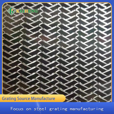 Alambre decorativo rombal resistente a la corrosión Mesh Panels Customized