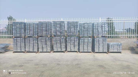 La inmersión caliente de acero de plata blanca de la soldadura de presión de la reja del metal galvanizó