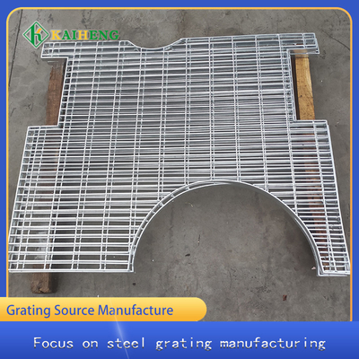 La inmersión caliente modificada para requisitos particulares galvanizó la reja de acero para la calzada 12&quot; X 24&quot; X 1,5&quot;
