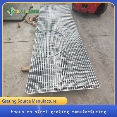 La inmersión caliente modificada para requisitos particulares galvanizó la reja de acero para la calzada 12&quot; X 24&quot; X 1,5&quot;