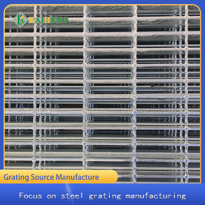 La inmersión caliente industrial galvanizó la placa de rejilla de acero 30mmx50m m