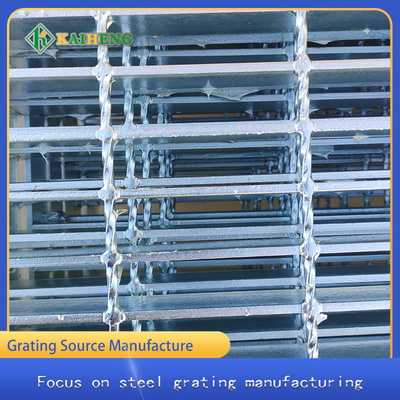 La inmersión caliente industrial galvanizó la placa de rejilla de acero 30mmx50m m