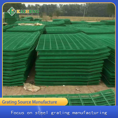 Alambre verde de acero resistente a la corrosión Mesh Fencing Guardrail Netting