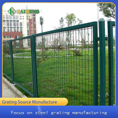 Alambre verde de acero resistente a la corrosión Mesh Fencing Guardrail Netting