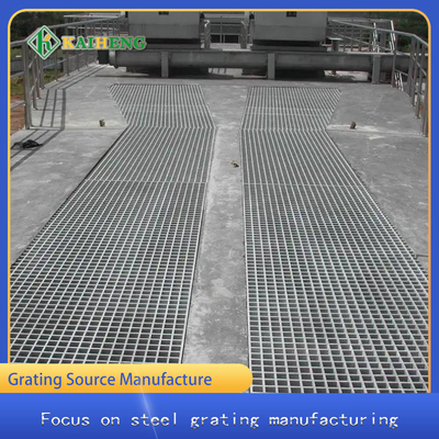 Barra de acero con poco carbono de la reja del metal Q235 para la plataforma de la central eléctrica