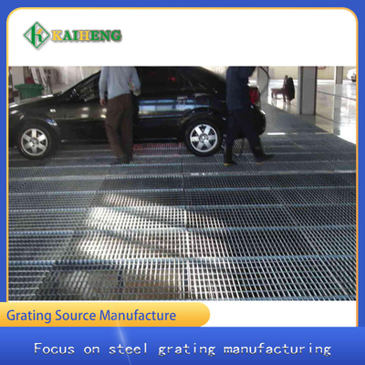 Suelo de acero de la porción de Mesh Grating Grid For Parking de la calzada del metal de HDP