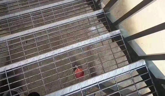 El ODM empernó pisadas de escalera galvanizadas metal residencial