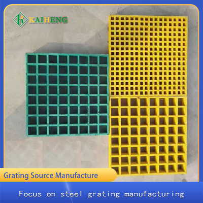 FRP modificado para requisitos particulares moldeó la calzada Mesh For Breeding Ground de la fibra de vidrio el rallar