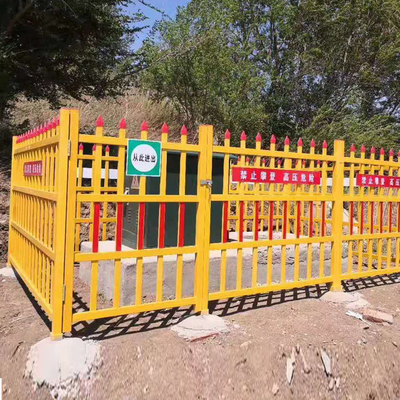 Barandilla soldada con autógena aislada de Mesh Fencing FRP para el transformador de la caja del poder