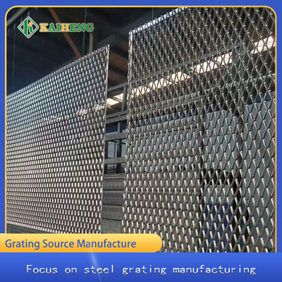 Alambre decorativo de acero inoxidable Mesh Rhombic Aluminum Door Curtain de la pared 304