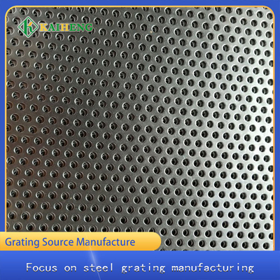 Placa de aluminio redonda de perforación decorativa que silencia la malla