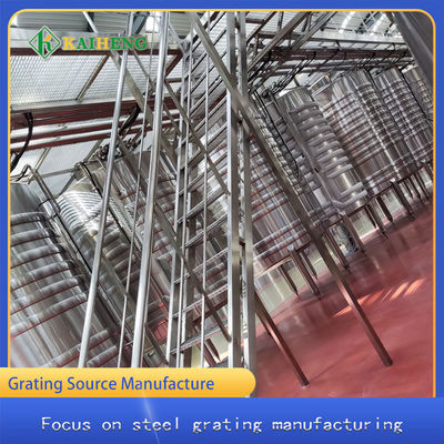 Placa de acero inoxidable del paso de la escalera T3 para el uso interior en taller de la fábrica de productos químicos